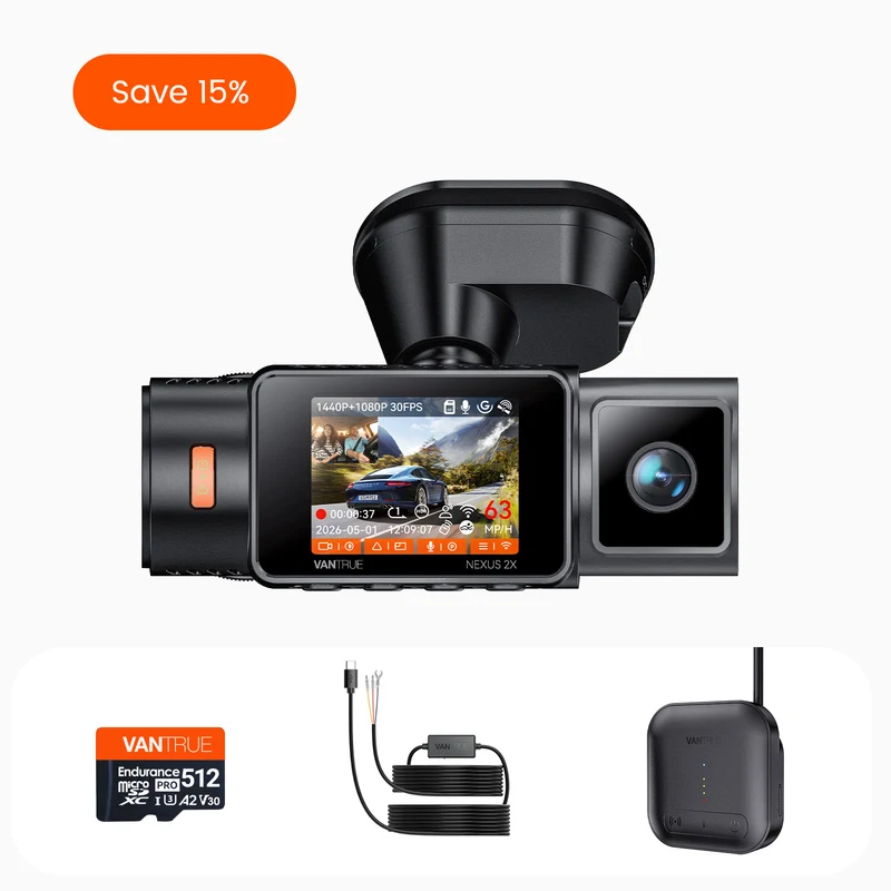 Bundle: N2X + 4G LTE Module + VP03 Hardwire Kit + 512GB Card+CPL